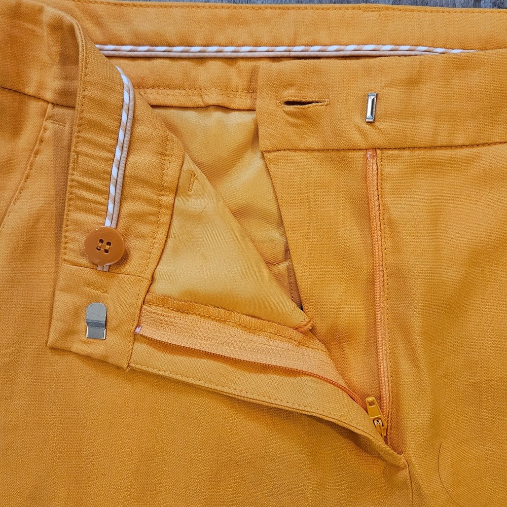 Marella Angri Flare Trousers Size 10 NEW Linen Blend Pants Professional Max Mara - Picture 8 of 13